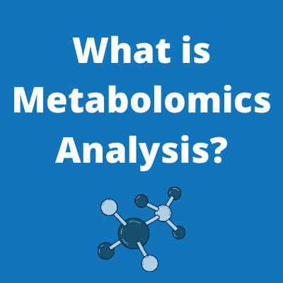Text reads: What is Metabolomics Analysis?