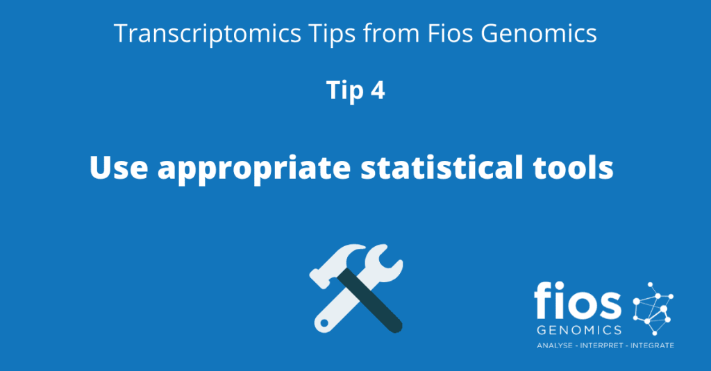 Transcriptomics Tip 4 from Fios Genomics