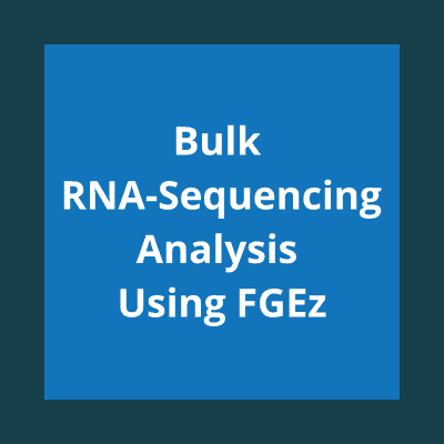 IMage shows the text "Bulk RNA-Sequencing Analysis Using FGEz" on a blue background.